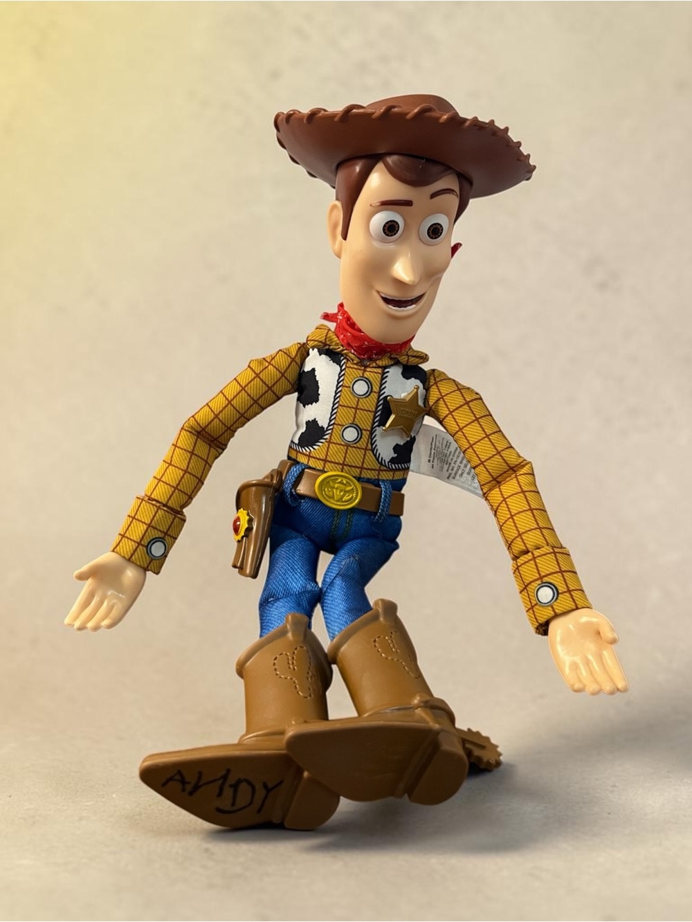 Disney Pixar talking woody doll